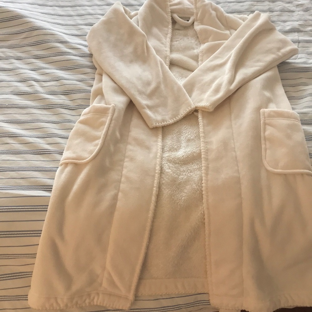 Pottery Barn plush robe